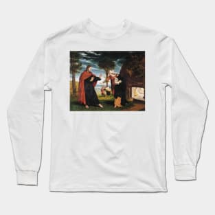 Noli Me Tangere by Hans Holbein the Younger Long Sleeve T-Shirt